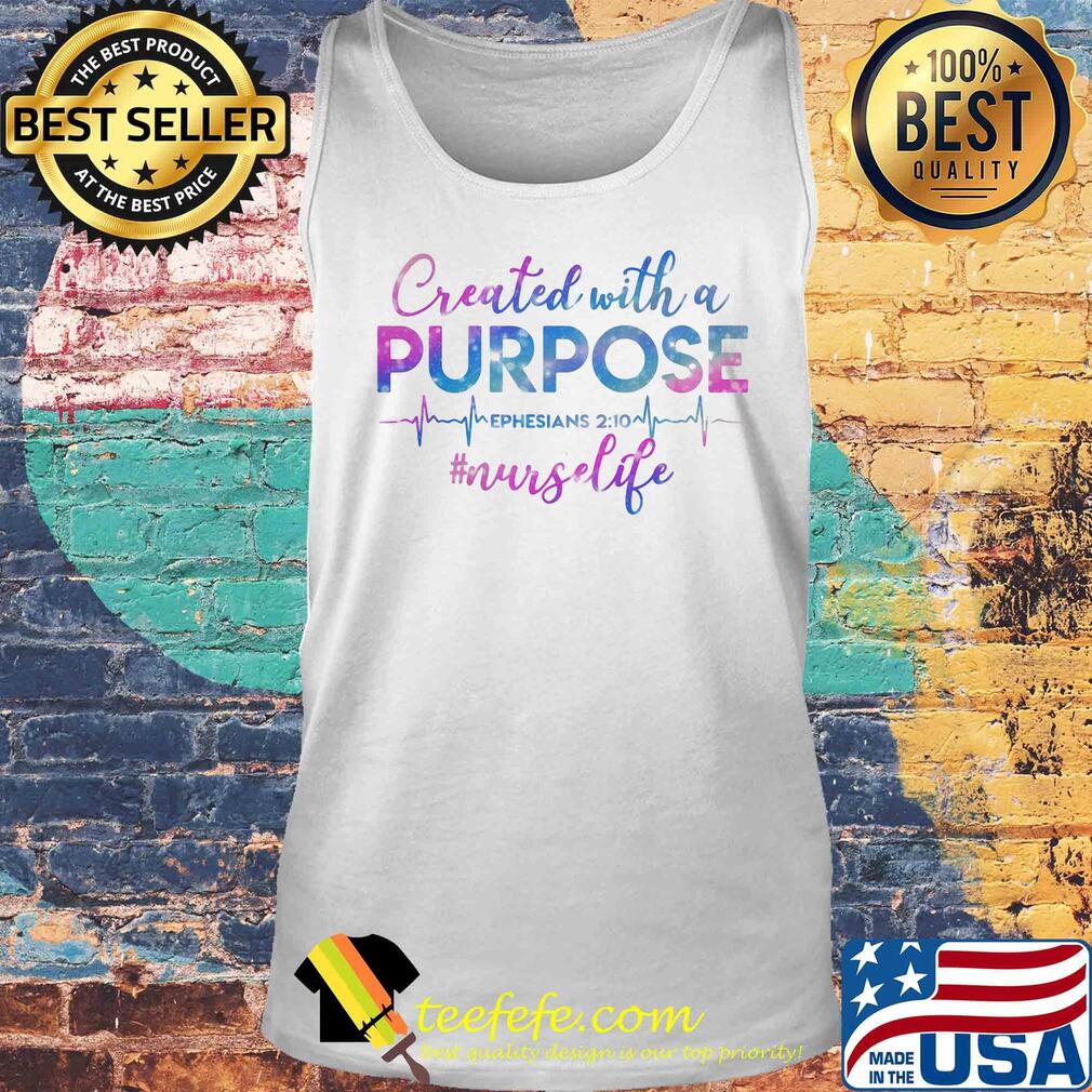 Beat created with a purpose ephesians 210 nurselife s Tank top Beat created with a purpose ephesians 210 nurselife s Tank top