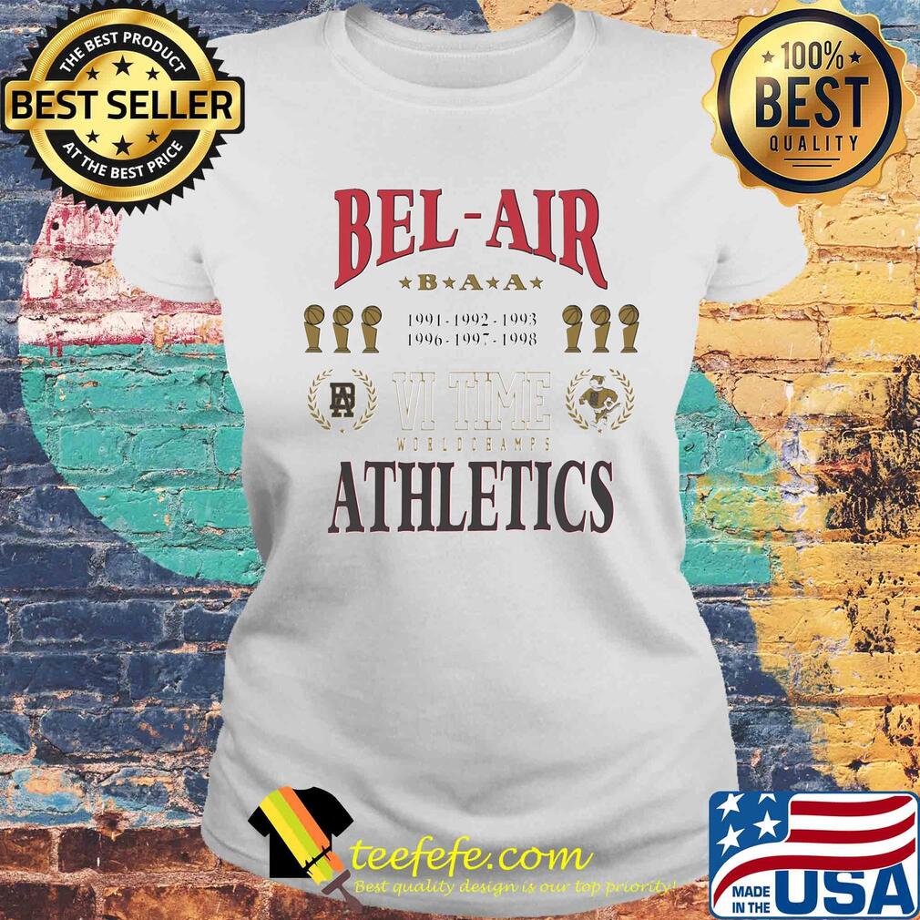 Bel-air vi time world champs athletics michael jordan’s s Laides tee Bel-air vi time world champs athletics michael jordan’s s Laides tee