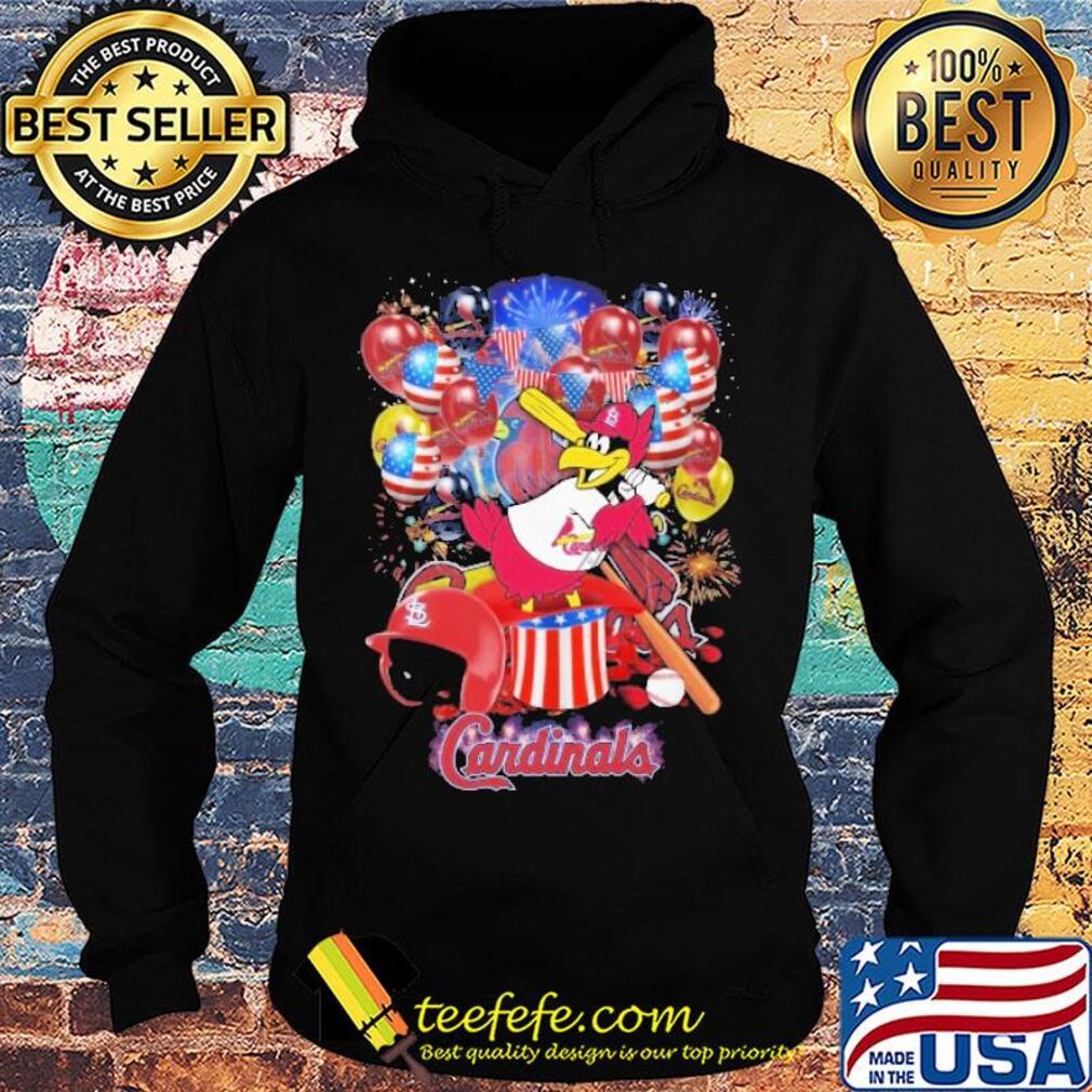 Bird st. Louis cardinals happy independence day mask soap firework balloon american flag s Hoodie Bird st. Louis cardinals happy independence day mask soap firework balloon american flag s Hoodie
