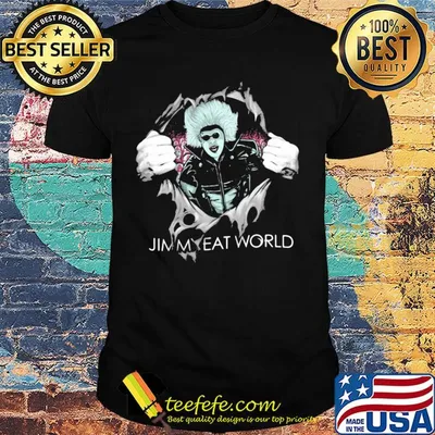 Blood inside halloween michael myers jimmy eat world shirt