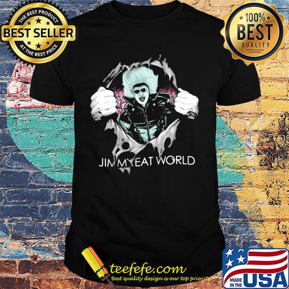 Blood inside halloween michael myers jimmy eat world shirt