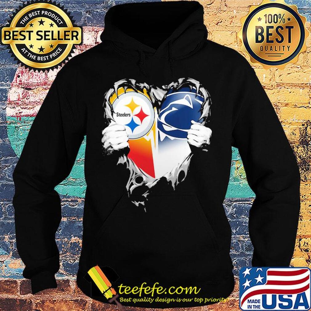 Blood inside pittsburgh steelers vs pennsylvania football heart s Hoodie Blood inside pittsburgh steelers vs pennsylvania football heart s Hoodie