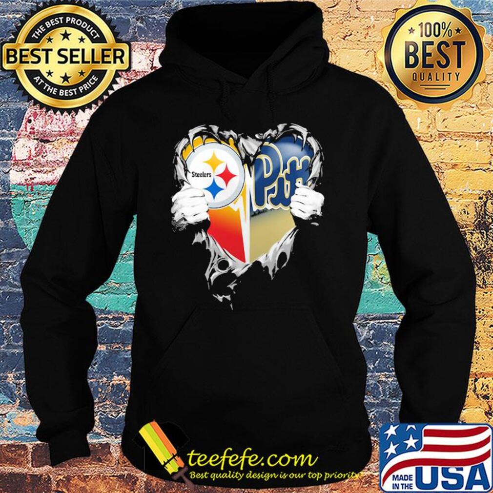 Blood inside pittsburgh steelers vs pittsburgh penguins football heart s Hoodie Blood inside pittsburgh steelers vs pittsburgh penguins football heart s Hoodie