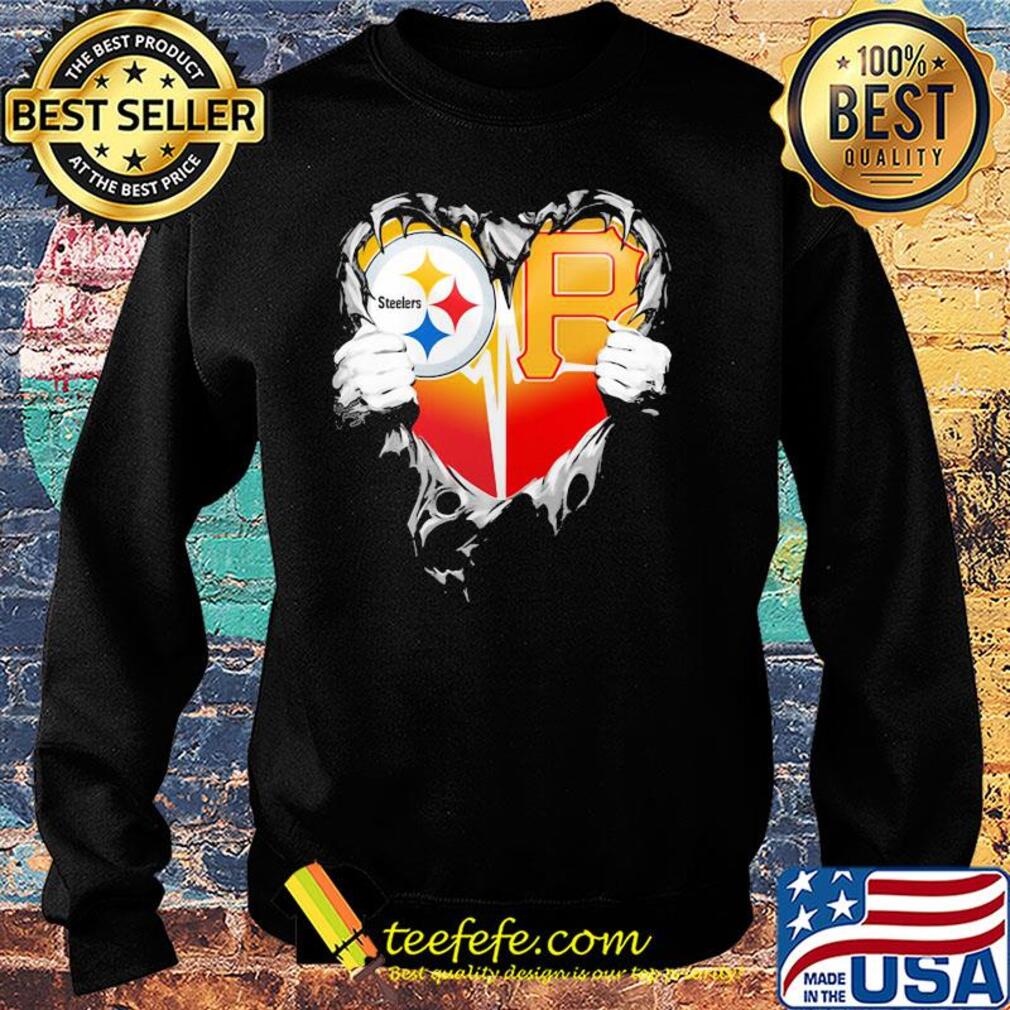 Blood inside pittsburgh steelers vs pittsburgh pirates cap football heartbeat s Sweater Blood inside pittsburgh steelers vs pittsburgh pirates cap football heartbeat s Sweater