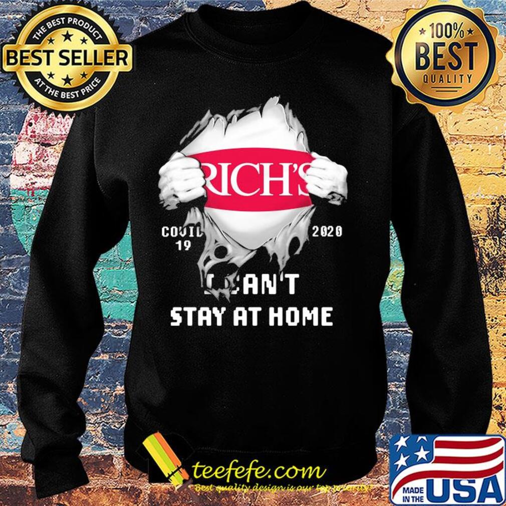 Blood insides Rich's covid-19 2020 I can't stay at home s Sweater Blood insides Rich's covid-19 2020 I can't stay at home s Sweater