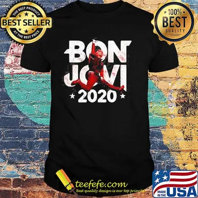 Bon jovi bryan adams 2020 stars shirt