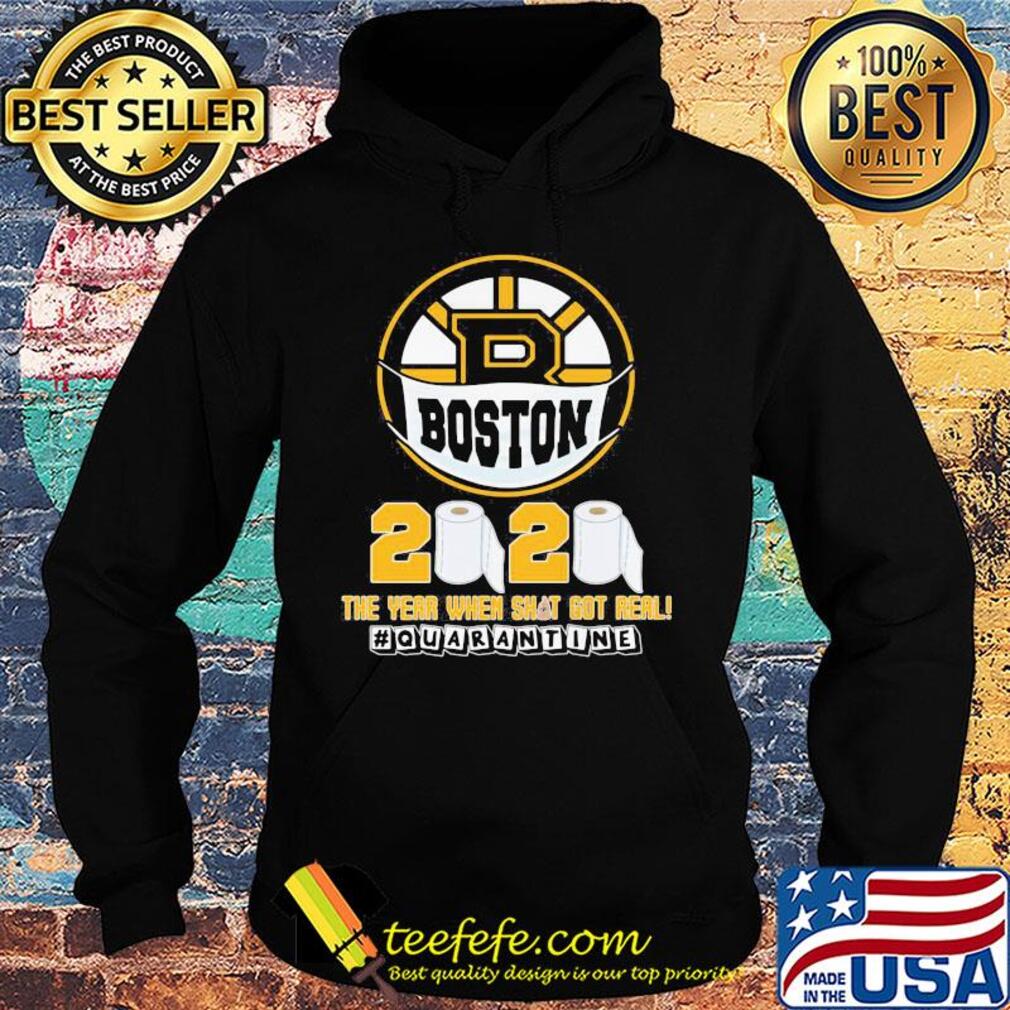 Boston bruins hockey 2020 the year when shit gor teal quarantine toilet paper mask covid-19 s Hoodie Boston bruins hockey 2020 the year when shit gor teal quarantine toilet paper mask covid-19 s Hoodie