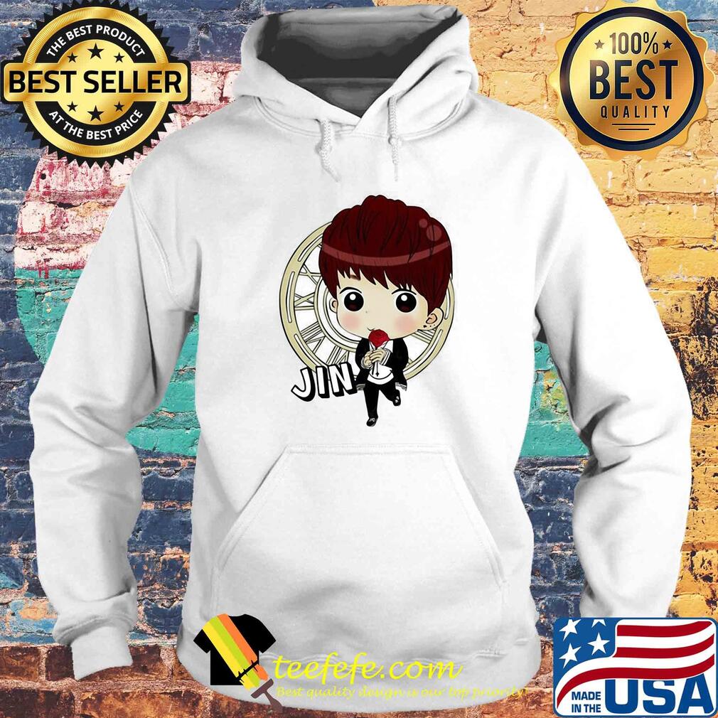 Bts bangtan boy same cartoon jin s Hoodie Bts bangtan boy same cartoon jin s Hoodie
