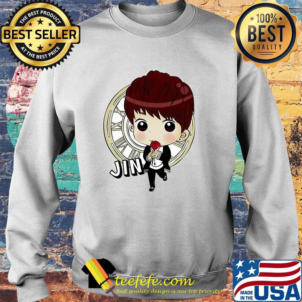 Bts bangtan boy same cartoon jin s Sweater Bts bangtan boy same cartoon jin s Sweater