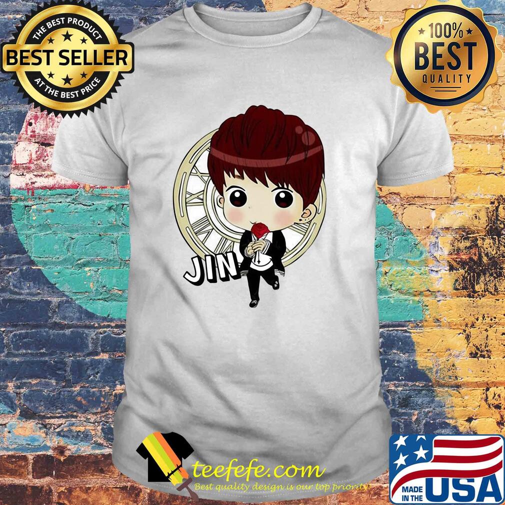 Bts bangtan boy same cartoon jin shirt