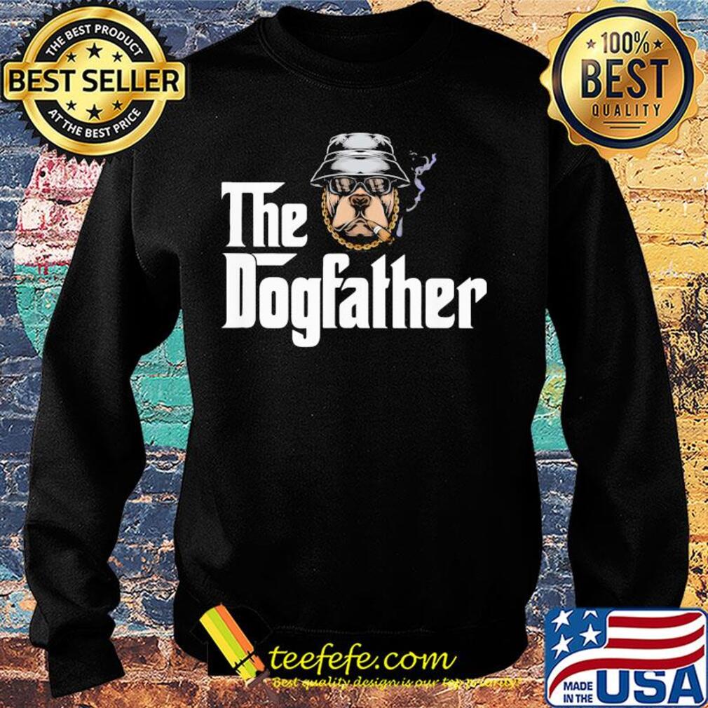 Bulldog smoking the dogfather s Sweater Bulldog smoking the dogfather s Sweater
