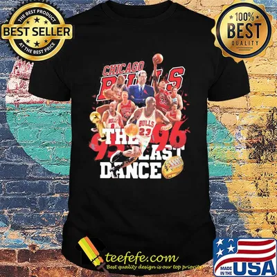 Chicago Bulls the 96 last dance shirt