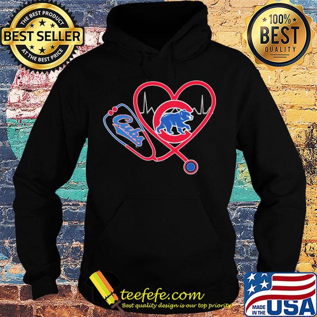 Chicago cubs baseball stethoscope heart s Hoodie Chicago cubs baseball stethoscope heart s Hoodie