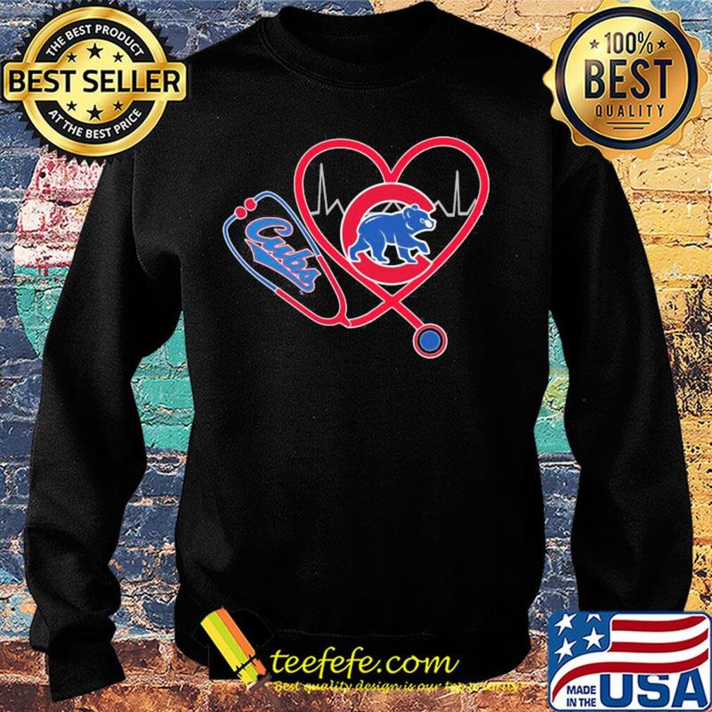 Chicago cubs baseball stethoscope heart s Sweater Chicago cubs baseball stethoscope heart s Sweater