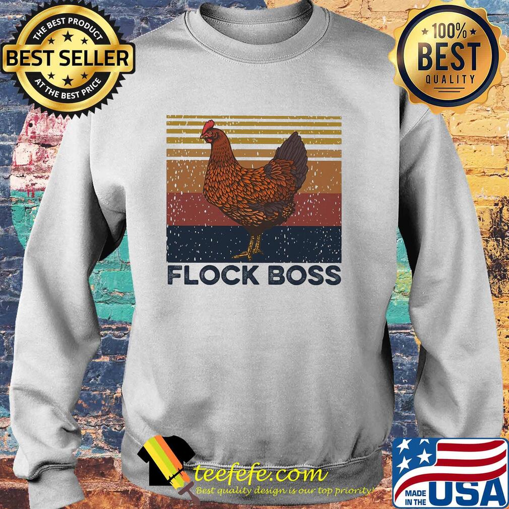 Chicken flock boss vintage s Sweater Chicken flock boss vintage s Sweater