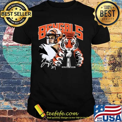 Cincinnati bengals 9 joe burrow super bowl champions shirt