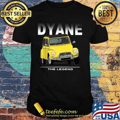 Citroen Dyane the legend shirt