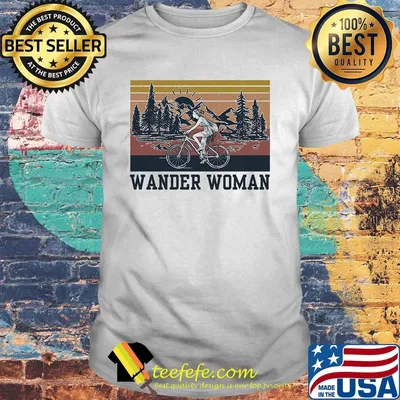 Cycling wander woman vintage shirt