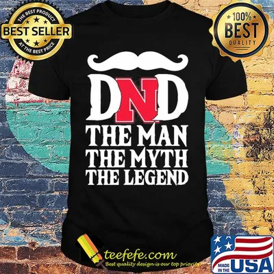 Dad the man the myth legend nebraska cornhuskers happy father's day shirt