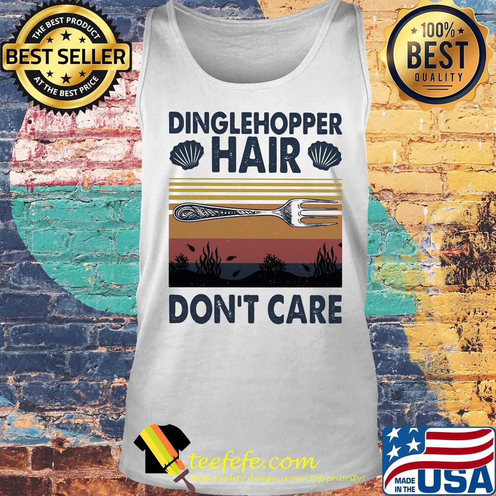 Dinglehopper hair don't care vintage s Tank top Dinglehopper hair don't care vintage s Tank top