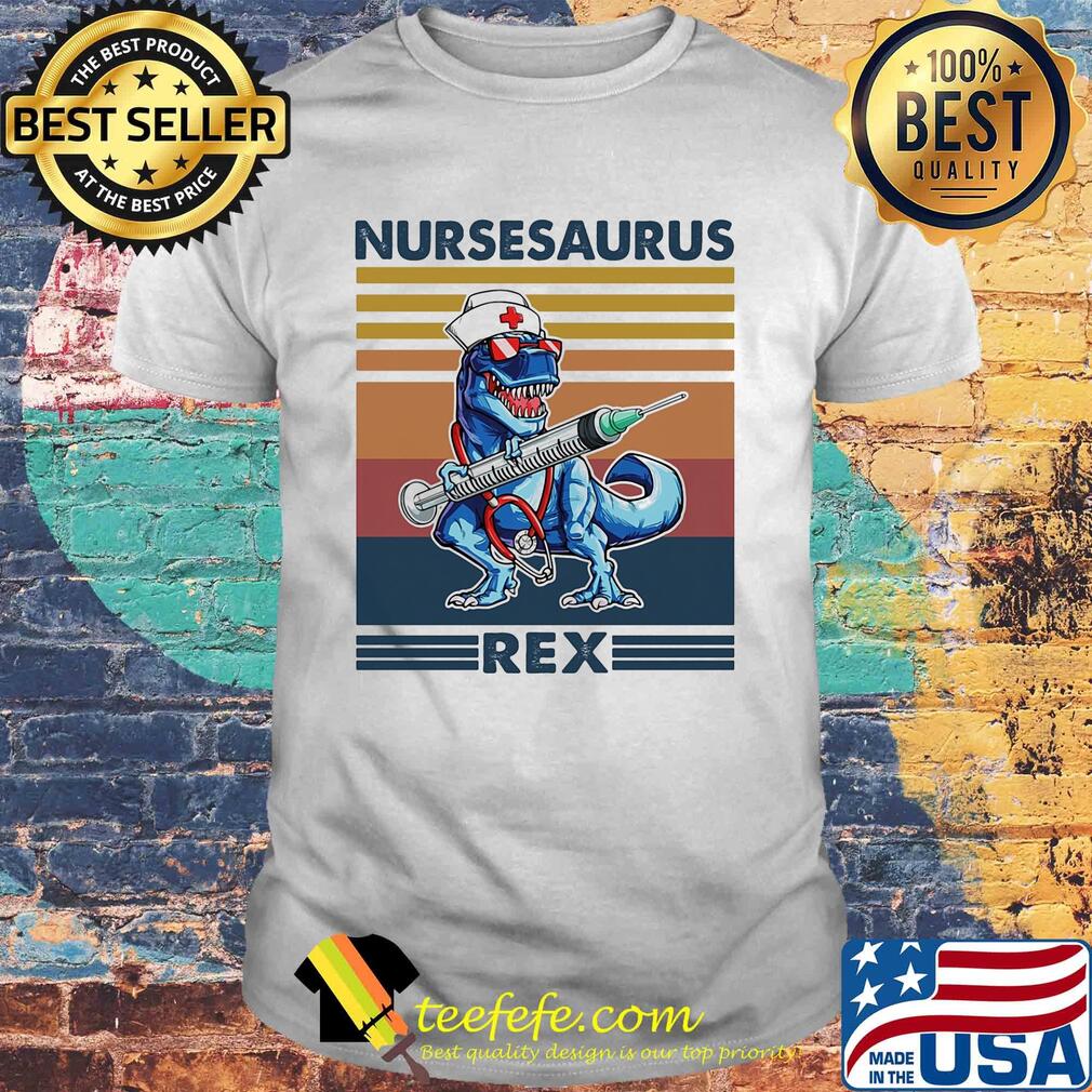 Dinosaur nurse nursesaurus rex vintage shirt Dinosaur nurse nursesaurus rex vintage shirt