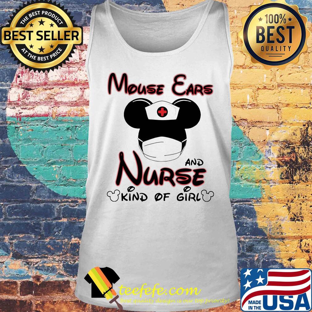 Disney mickey mouse ears and nurse kind of girl mask s Tank top Disney mickey mouse ears and nurse kind of girl mask s Tank top