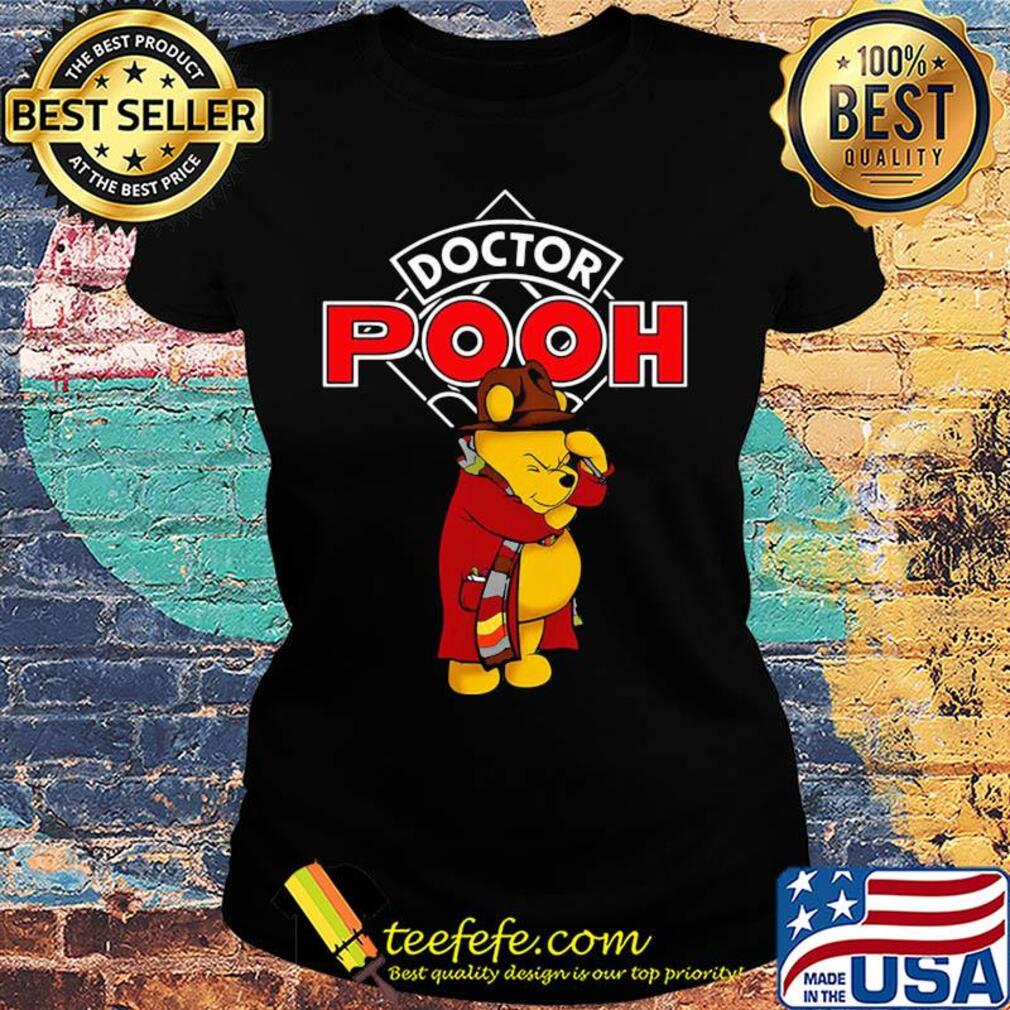 Doctor who and winnie the pooh crossover doctor pooh s Ladies tee Doctor who and winnie the pooh crossover doctor pooh s Ladies tee