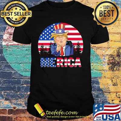 Dolnald Trump American flag veteran Independence Day vintage shirt