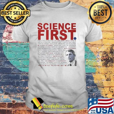 Dr Anthony Fauci Science First Milford shirt