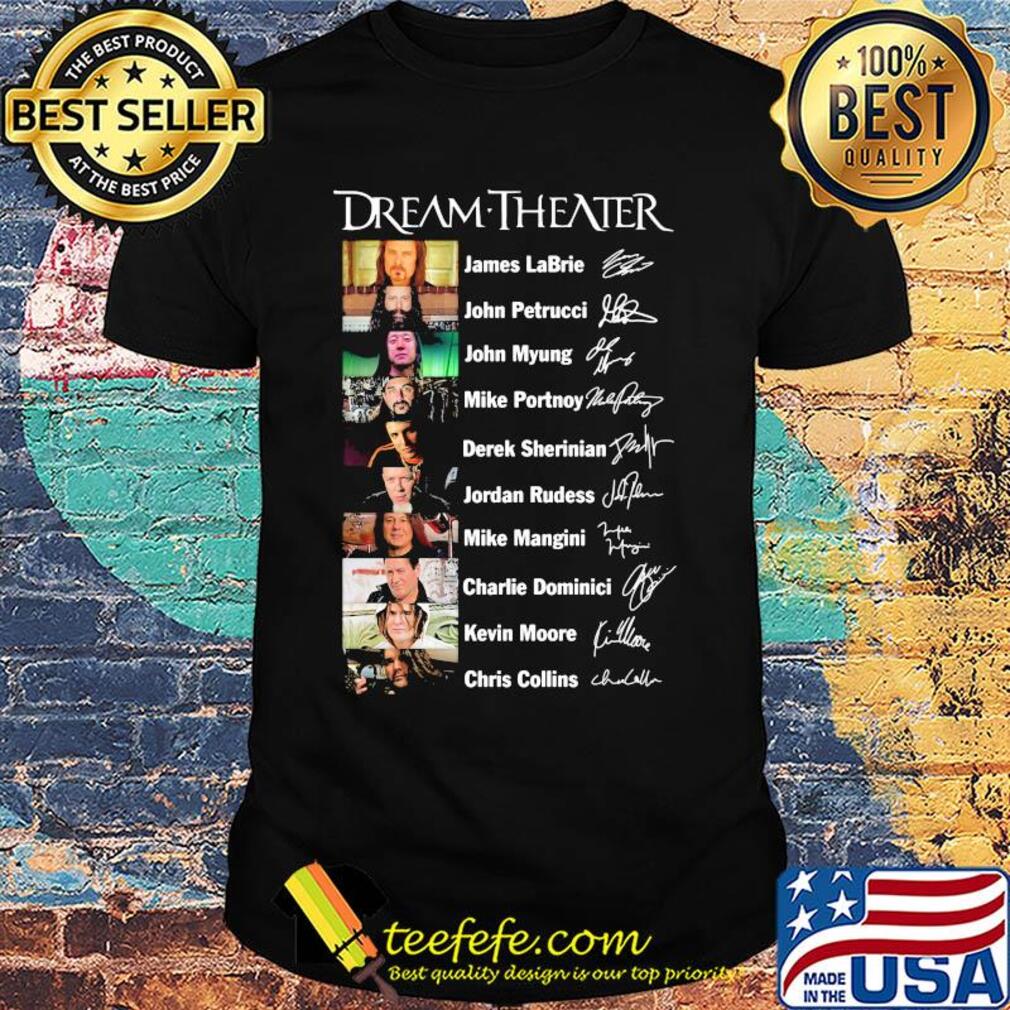 Dream Theater Jams Barbie John Petrucci John Myung signature shirt