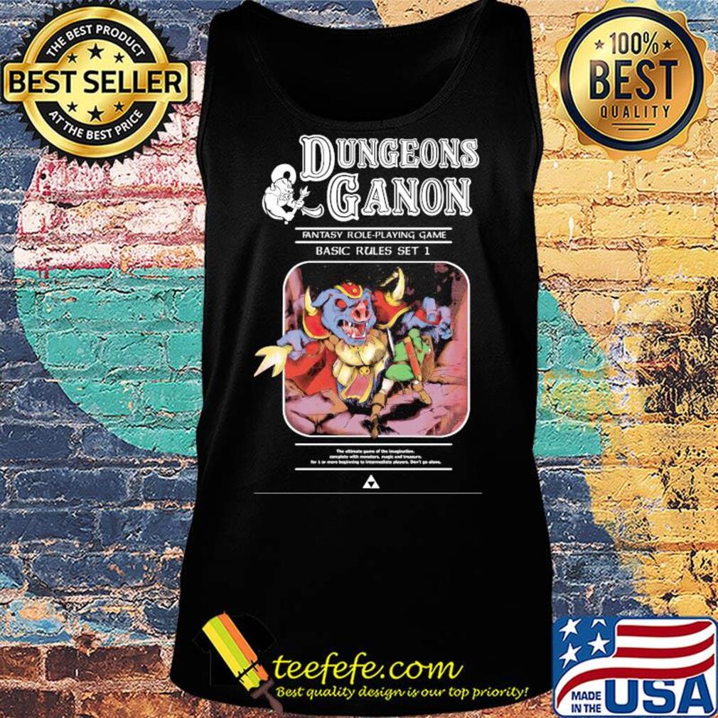 Dungeons ganon fantasy role playing game basic rules set s Tank top Dungeons ganon fantasy role playing game basic rules set s Tank top