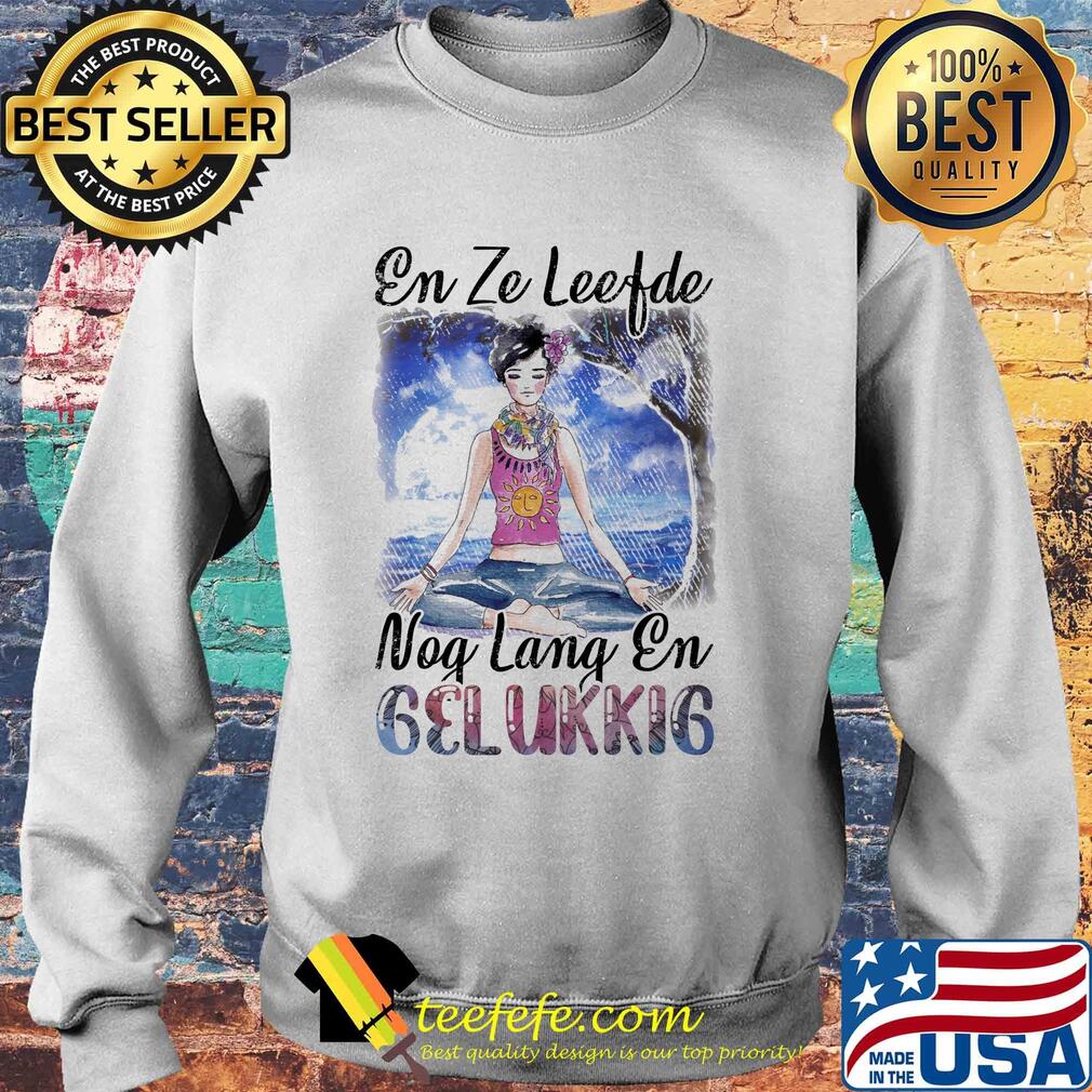 En ze leefde nog lang en gelukkig yoga s Sweater En ze leefde nog lang en gelukkig yoga s Sweater