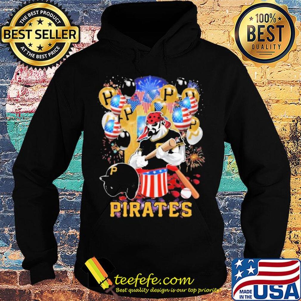 Eric poole MLB pittsburgh pirates happy independence day mask soap firework balloon american flag s Hoodie Eric poole MLB pittsburgh pirates happy independence day mask soap firework balloon american flag s Hoodie
