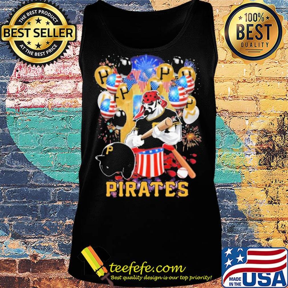 Eric poole MLB pittsburgh pirates happy independence day mask soap firework balloon american flag s Tank top Eric poole MLB pittsburgh pirates happy independence day mask soap firework balloon american flag s Tank top