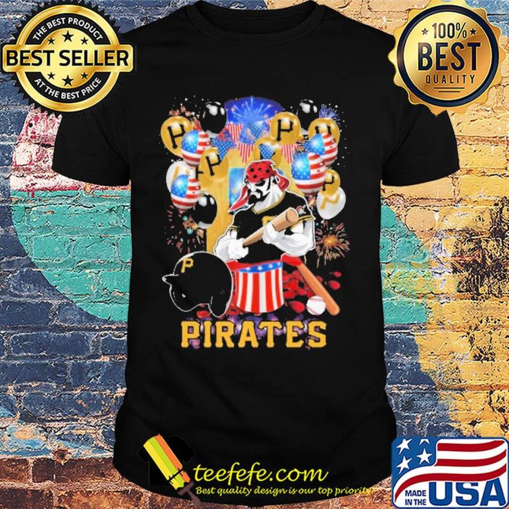 Eric poole MLB pittsburgh pirates happy independence day mask soap firework balloon american flag shirt Eric poole MLB pittsburgh pirates happy independence day mask soap firework balloon american flag shirt