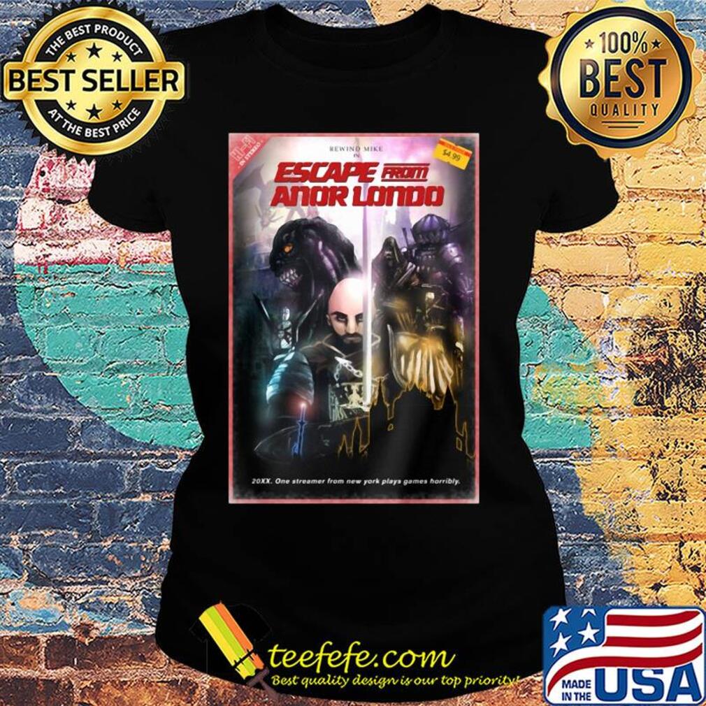 Escape from anor londo vhs box design poster s Ladies tee Escape from anor londo vhs box design poster s Ladies tee