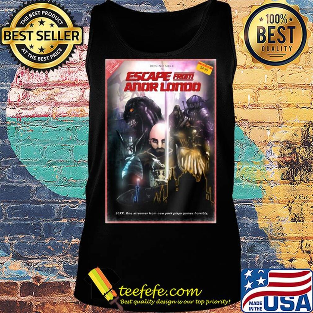 Escape from anor londo vhs box design poster s Tank top Escape from anor londo vhs box design poster s Tank top