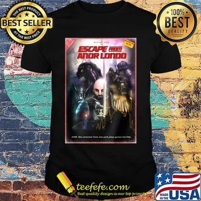 Escape from anor londo vhs box design poster shirt