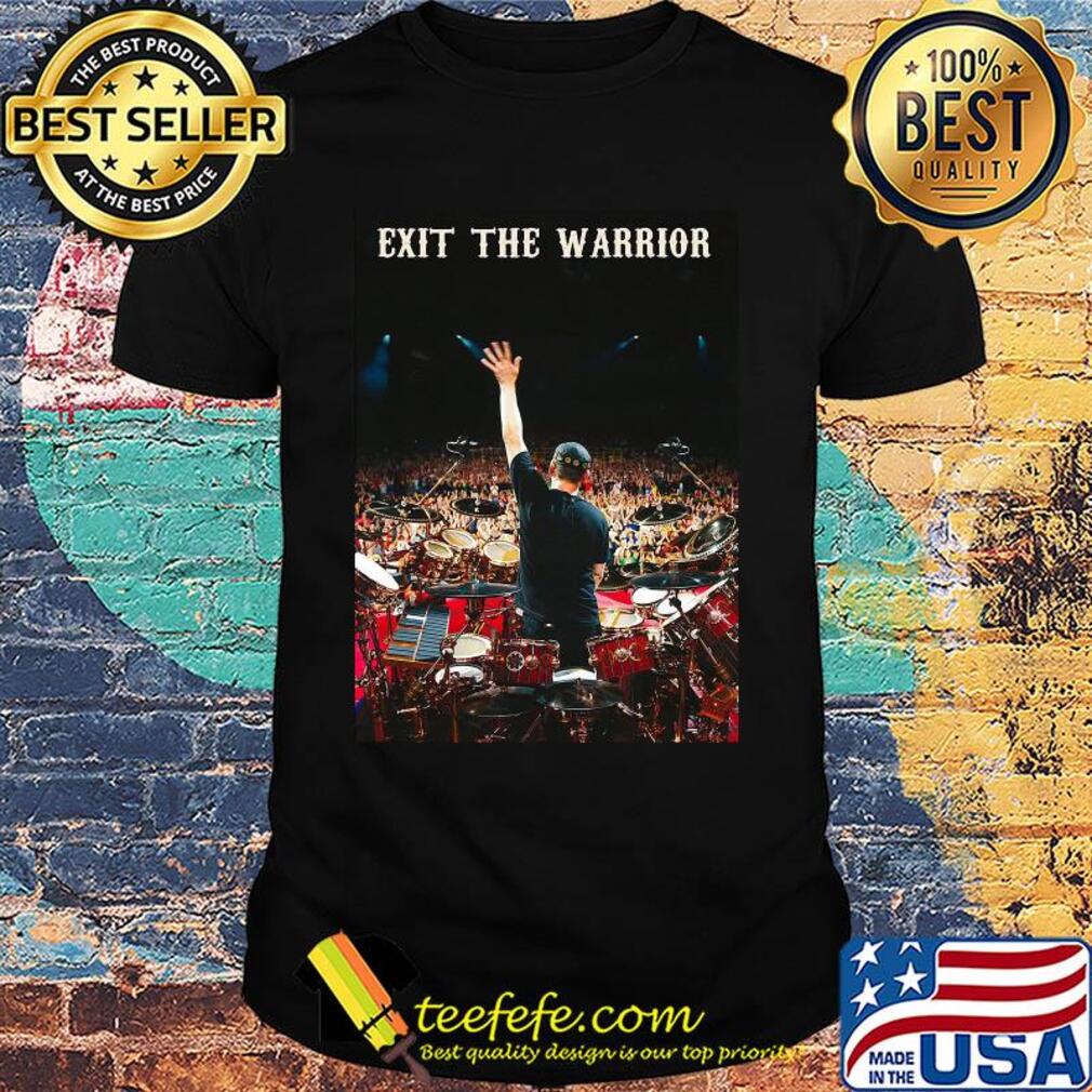 Exit the warrior the legend vertical poster shirt