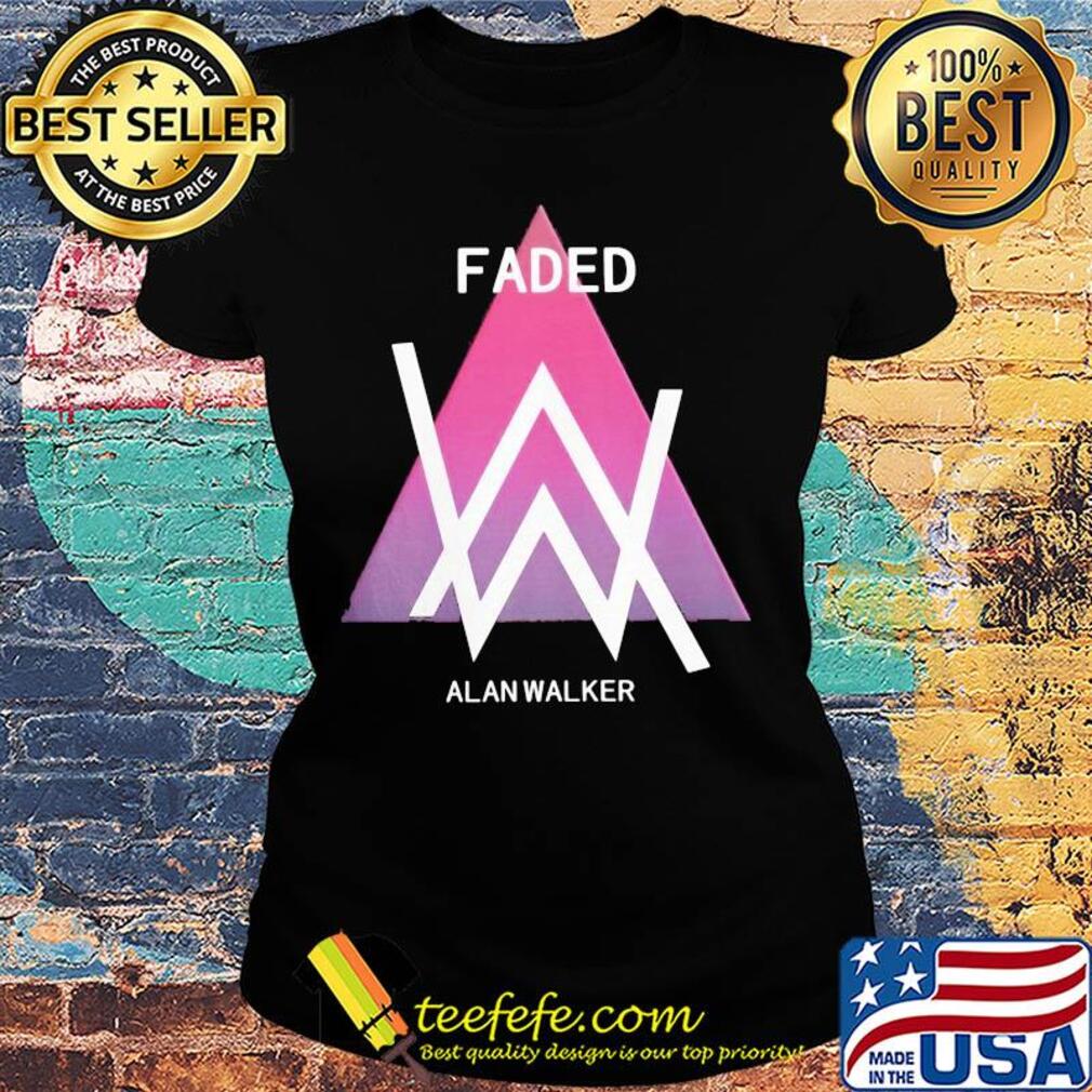Faded alan walker triangle s Ladies tee Faded alan walker triangle s Ladies tee