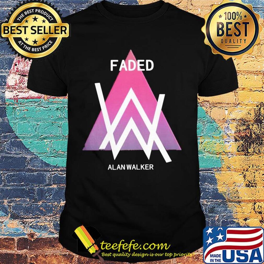 Faded alan walker triangle shirt Faded alan walker triangle shirt