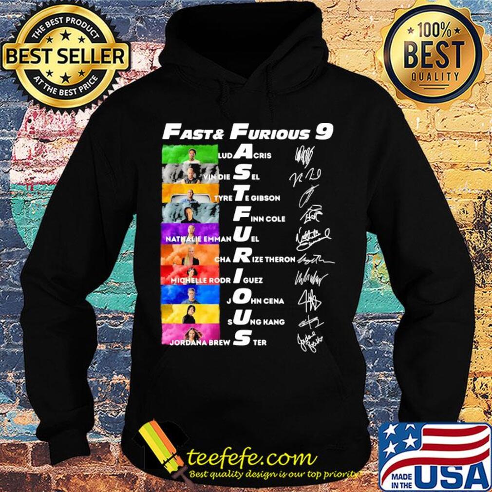 Fast and furious 9 characters signatures s Hoodie Fast and furious 9 characters signatures s Hoodie