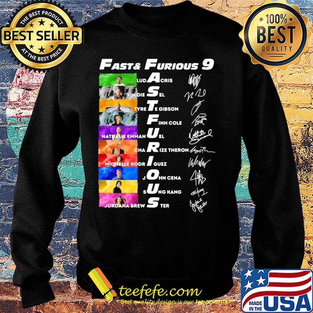 Fast and furious 9 characters signatures s Sweater Fast and furious 9 characters signatures s Sweater
