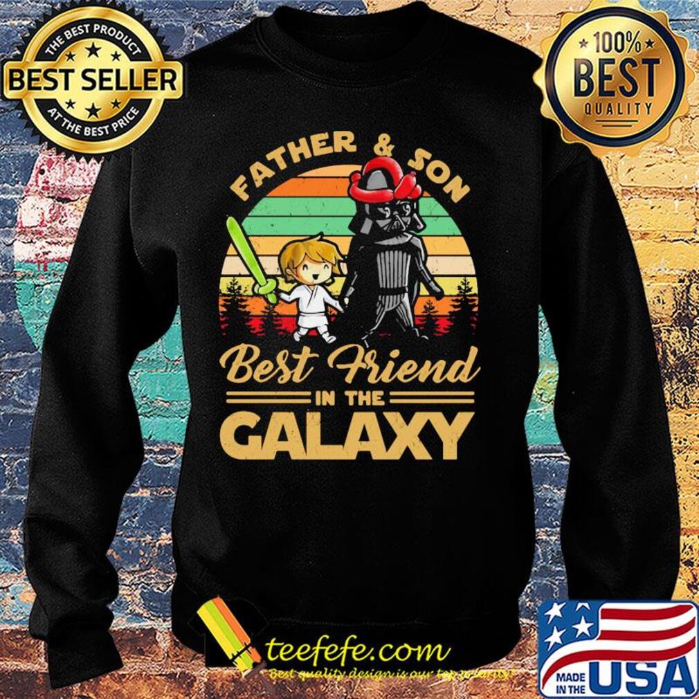 Father and son best friend in the galaxy vintage s Sweater Father and son best friend in the galaxy vintage s Sweater