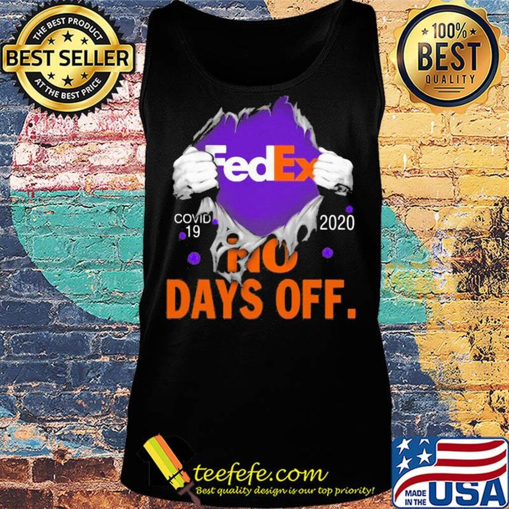 Fedex covid-19 2020 no days off s Tank top Fedex covid-19 2020 no days off s Tank top