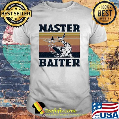 Fishing master baiter vintage shirt