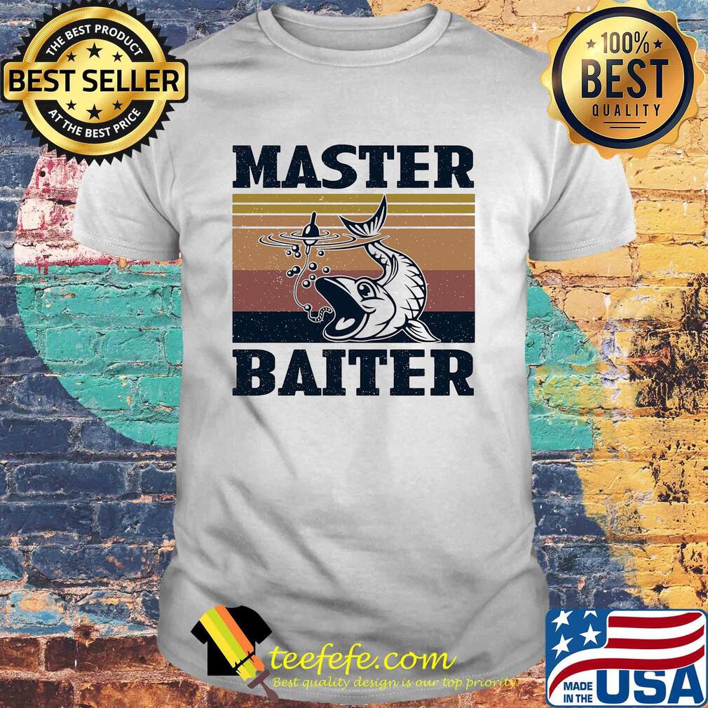Fishing master baiter vintage shirt Fishing master baiter vintage shirt