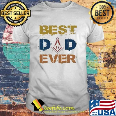Freemason best dad ever happy father's day vintage shirt
