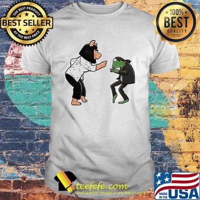 Frog piggy fiction dance shirt