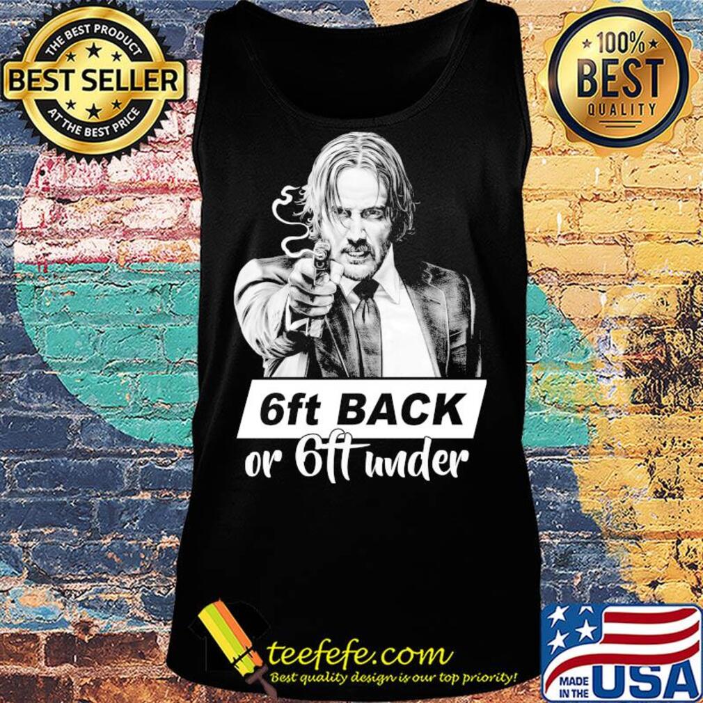 Gentleman gun 6ft back or 6ft under s Tank top Gentleman gun 6ft back or 6ft under s Tank top